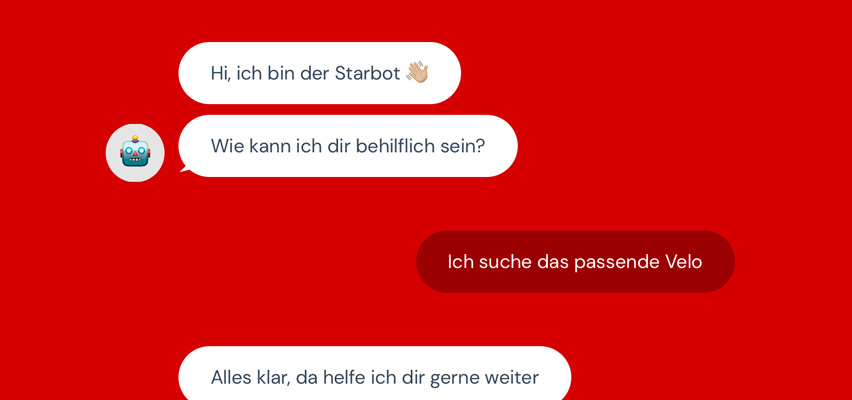 Digitale Beratung mit dem Starbot
