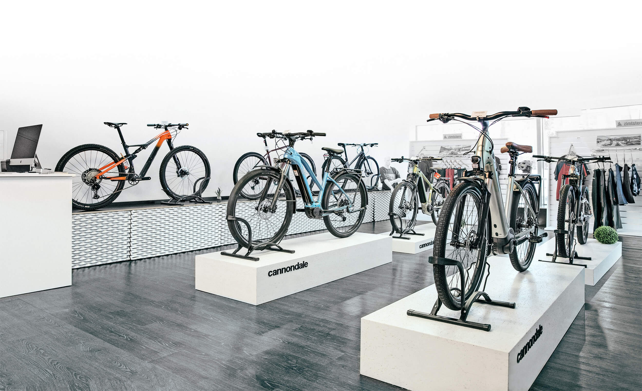 Ein Einblick in den Show-Room des Geschäfts von Starbicycle
